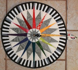 The Quilted CLock