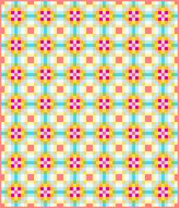 Rainbow Bouquet- Featuring Bear Essentials 3 by P&B Textiles