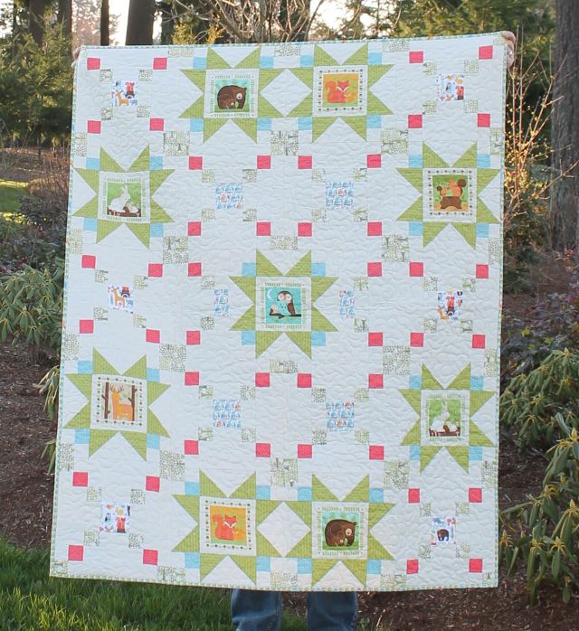 Forest Clearings featuring the Forest Parade Collection by Petit Collage